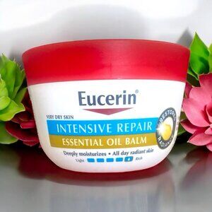 Eucerin Intensive Repair ESSENTIAL OIL BALM  All Day Radiant 7 oz Sealed 198g